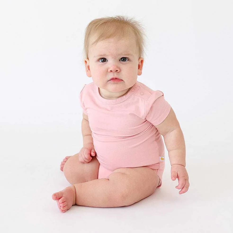 Posh Peanut Short Sleeve Bodysuit Hot