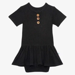 Posh Peanut Short Sleeve Henley Twirl Skirt Bodysuit Hot