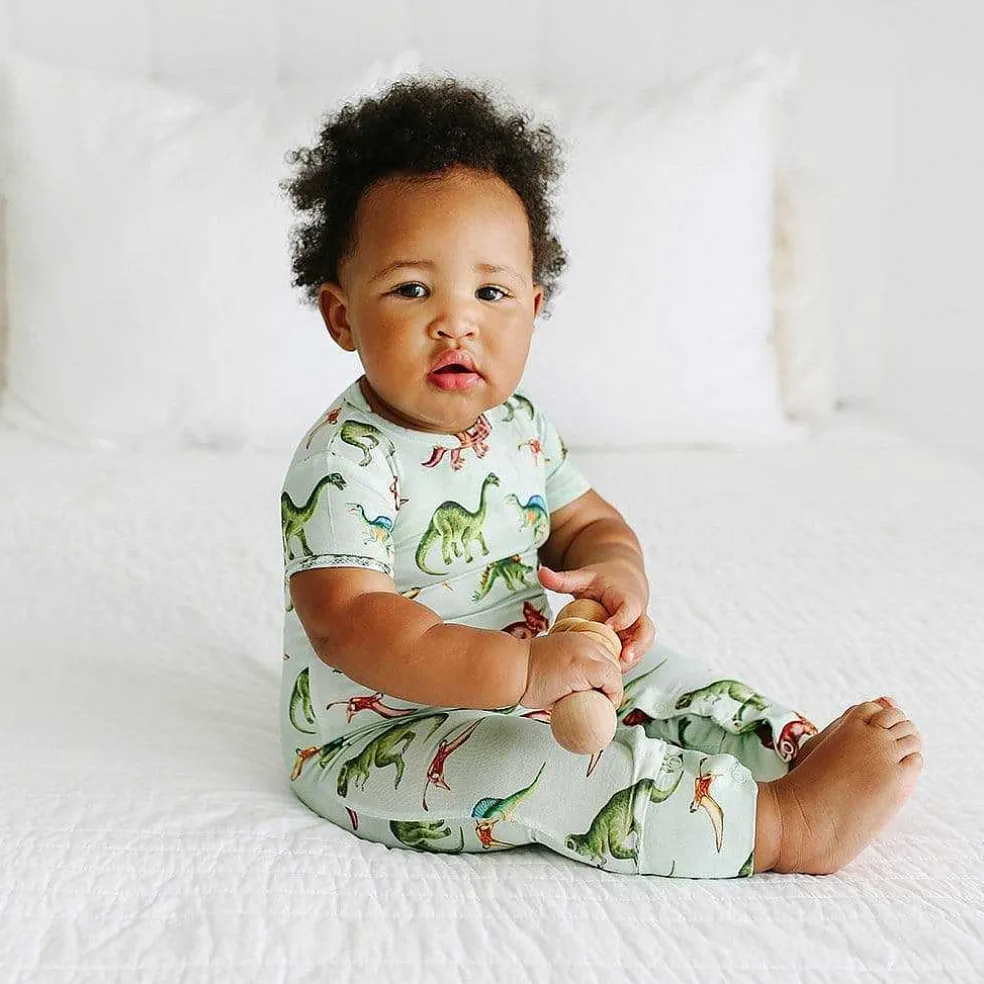 Posh Peanut Short Sleeve Romper Best