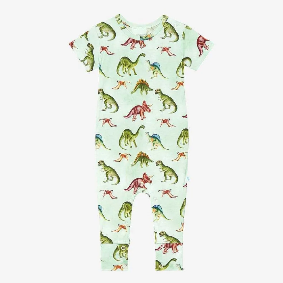Posh Peanut Short Sleeve Romper Best