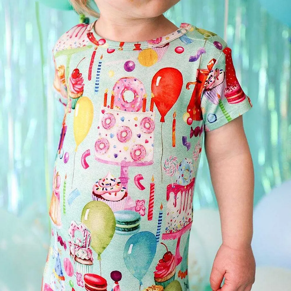 Posh Peanut Short Sleeve Romper Best Sale