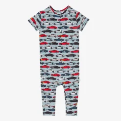 Posh Peanut Short Sleeve Romper Outlet