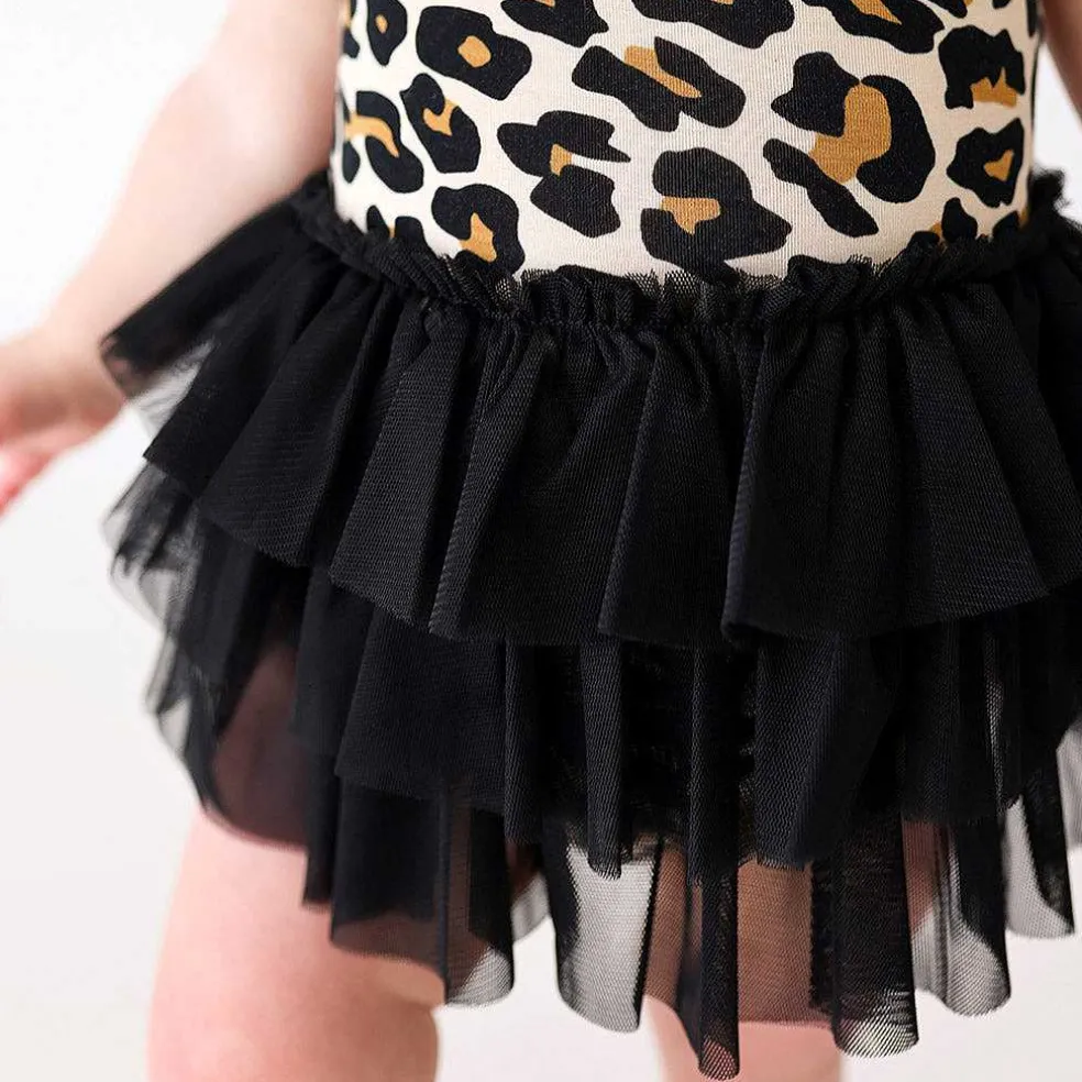 Posh Peanut Short Sleeve Tulle Skirt Bodysuit Shop