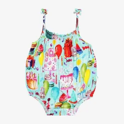 Posh Peanut Sleeveless Bubble Romper Best