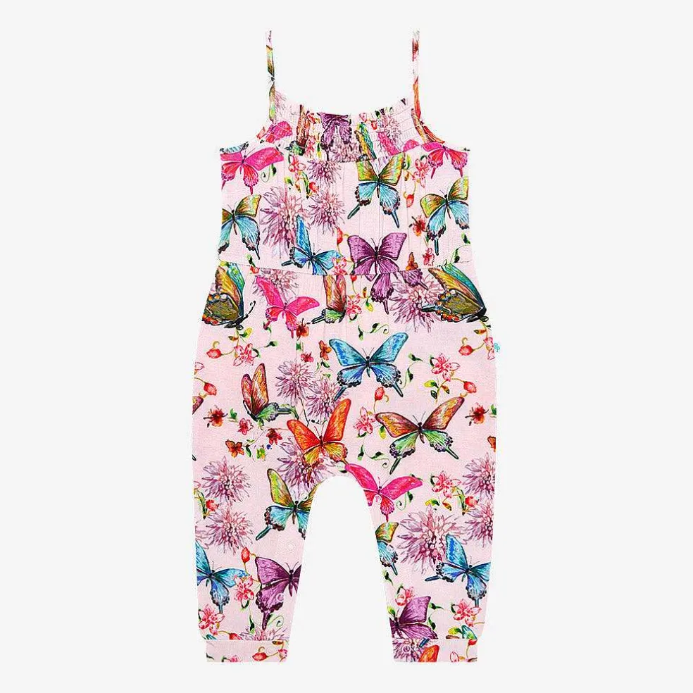 Posh Peanut Sleeveless Smocked Jumpsuit Outlet
