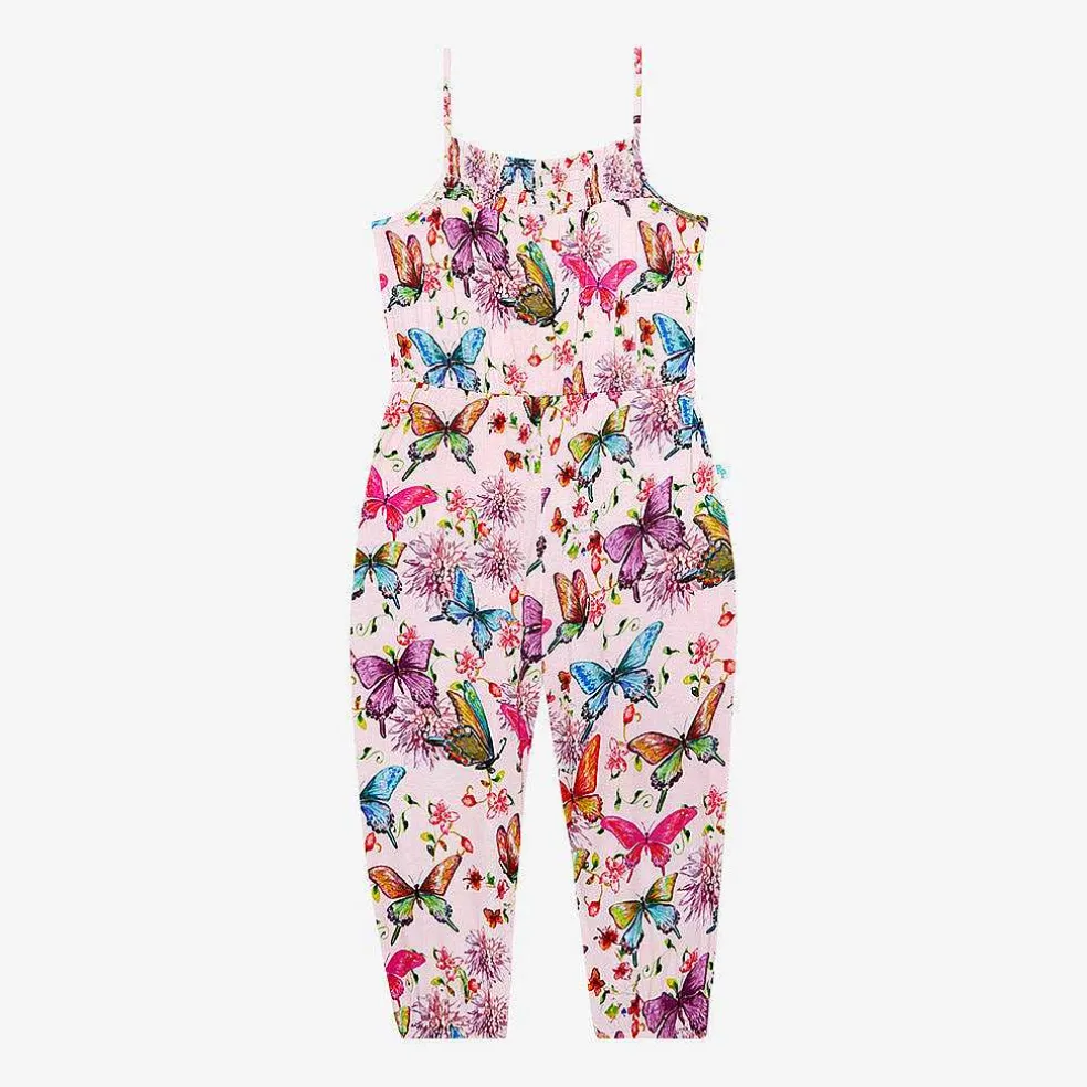 Posh Peanut Sleeveless Smocked Jumpsuit Outlet