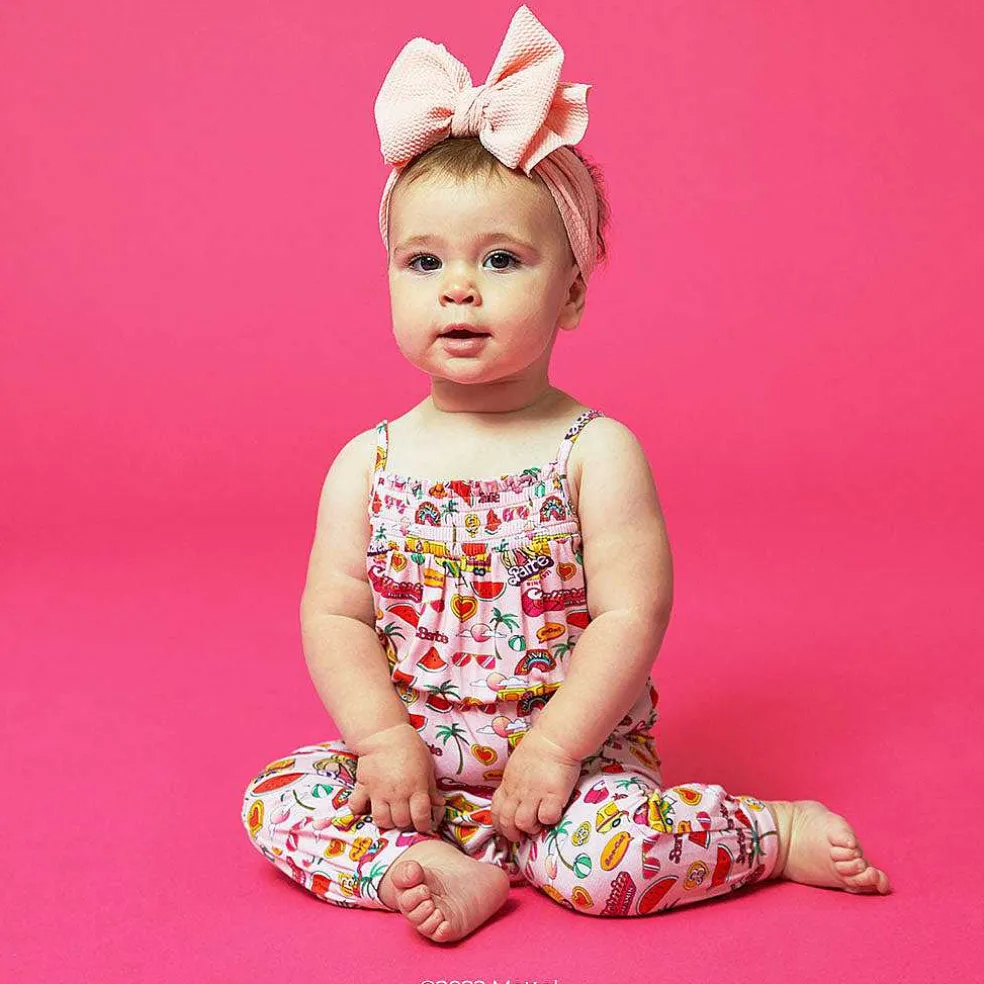Posh Peanut Sleeveless Smocked Jumpsuit Fashion