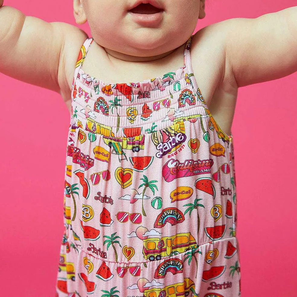 Posh Peanut Sleeveless Smocked Jumpsuit Fashion