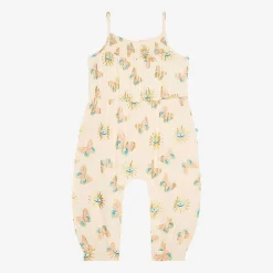 Posh Peanut Sleeveless Smocked Jumpsuit Flash Sale