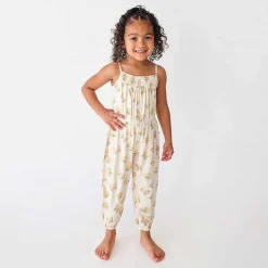Posh Peanut Sleeveless Smocked Jumpsuit Flash Sale