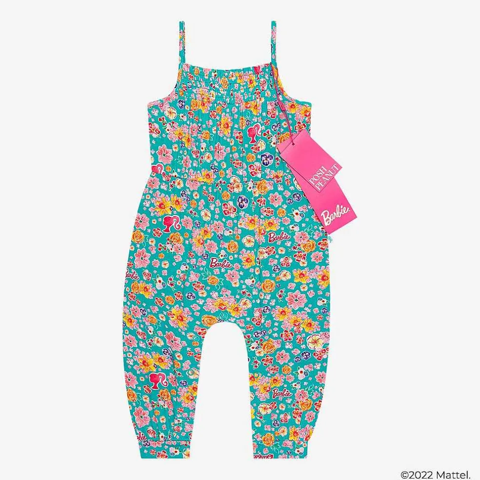 Posh Peanut Sleeveless Smocked Jumpsuit Best