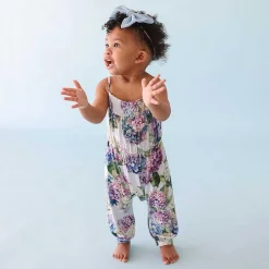 Posh Peanut Sleeveless Smocked Jumpsuit Cheap