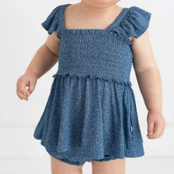 Posh Peanut Smocked Babydoll Bummie Set Best Sale