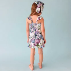 Posh Peanut Smocked Babydoll Dress Hot