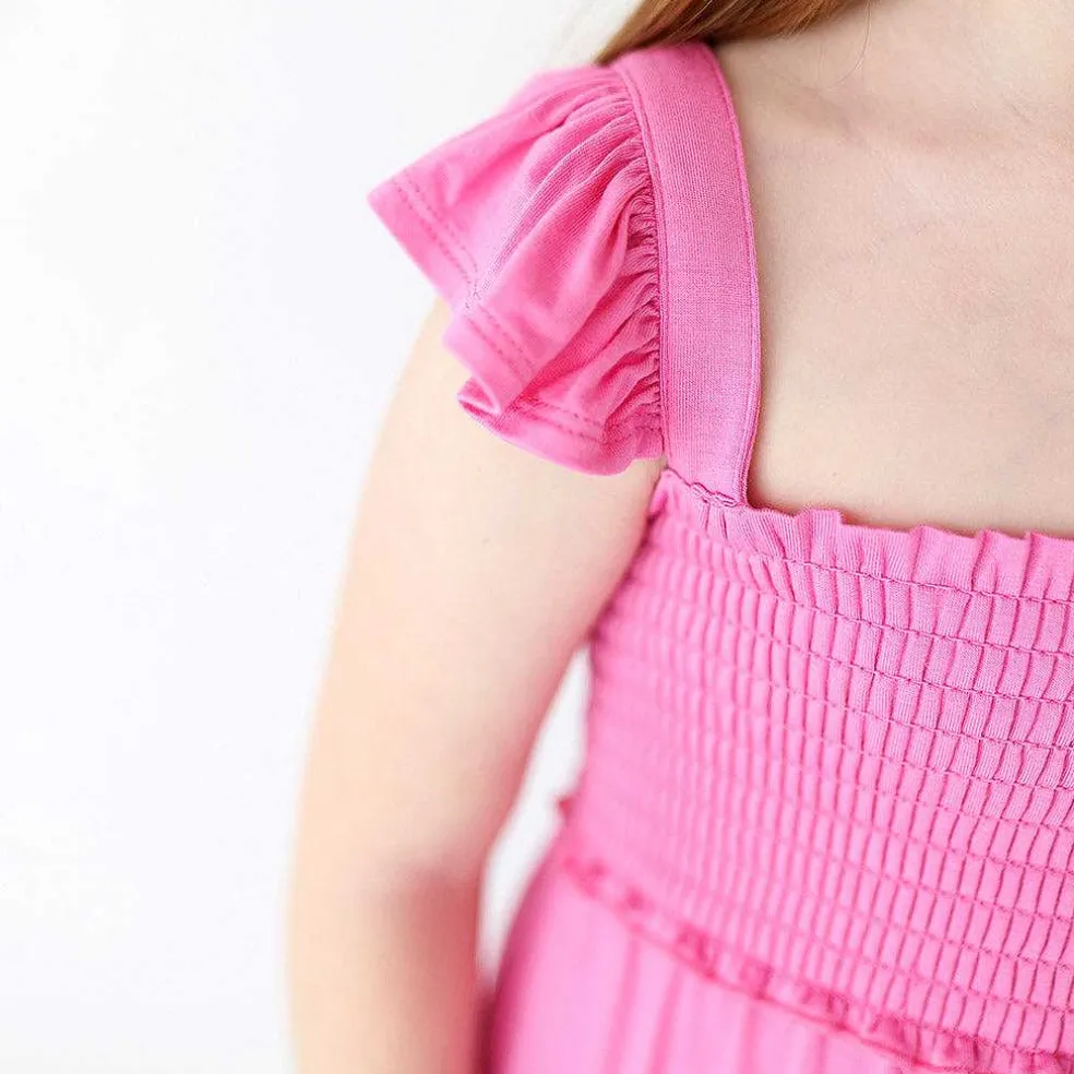 Posh Peanut Smocked Babydoll Dress Sale