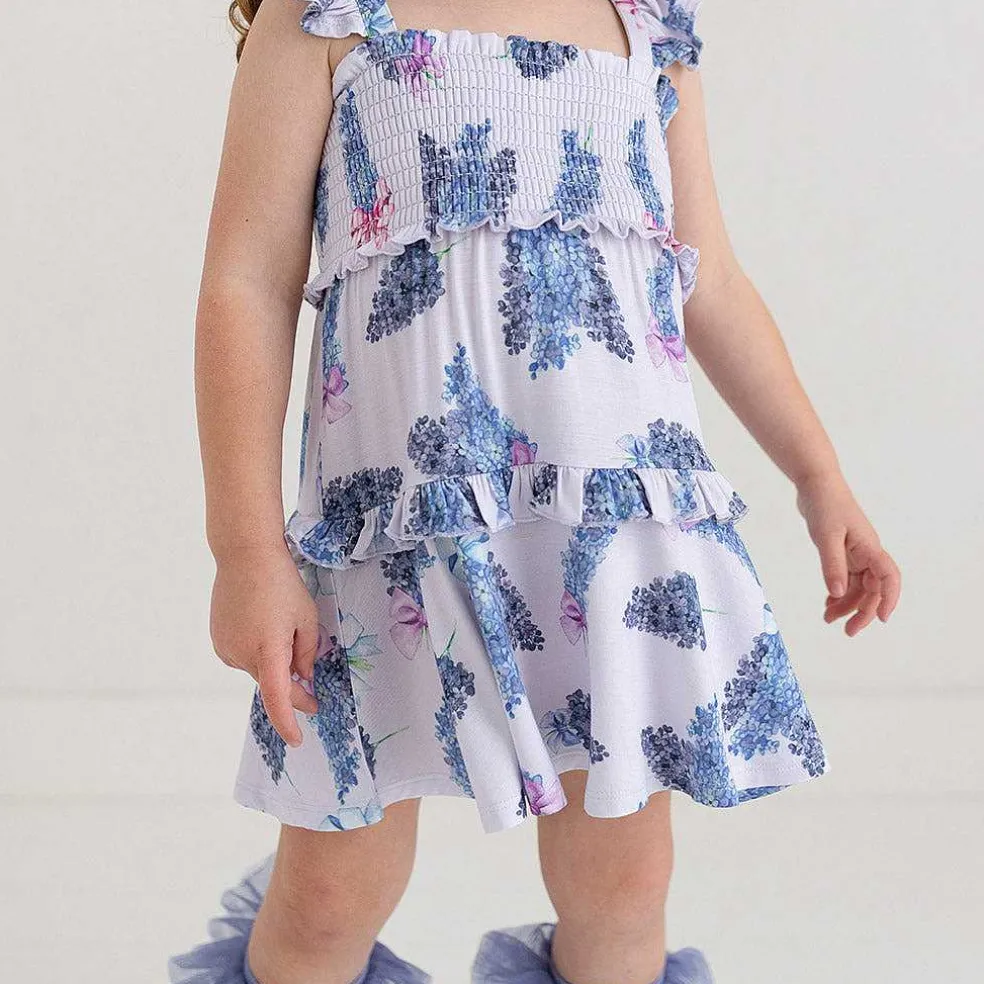 Posh Peanut Smocked Babydoll Dress Sale