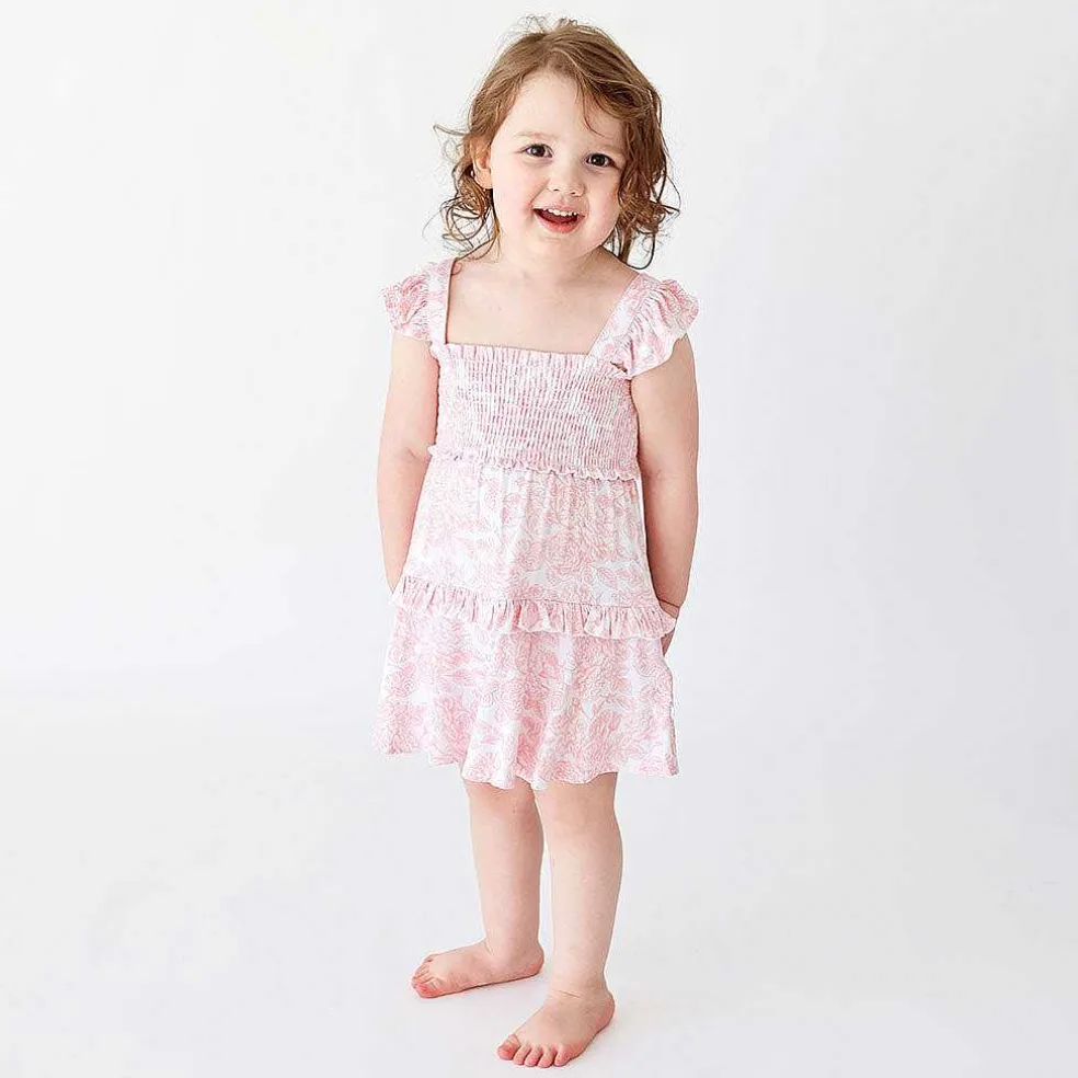 Posh Peanut Smocked Babydoll Dress Flash Sale