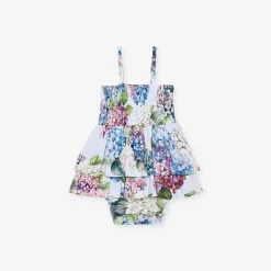 Posh Peanut Smocked Tiered Bodysuit Dress Best Sale
