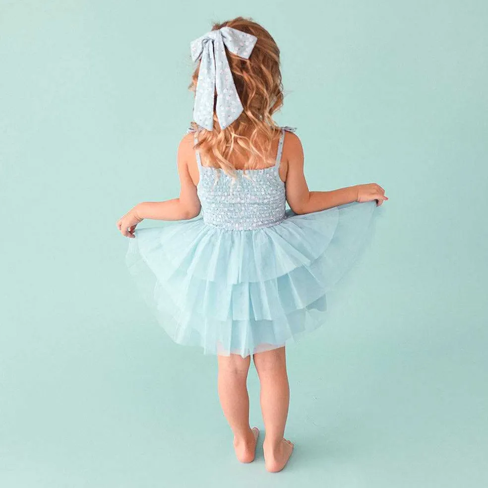 Posh Peanut Smocked Tulle Dress Outlet