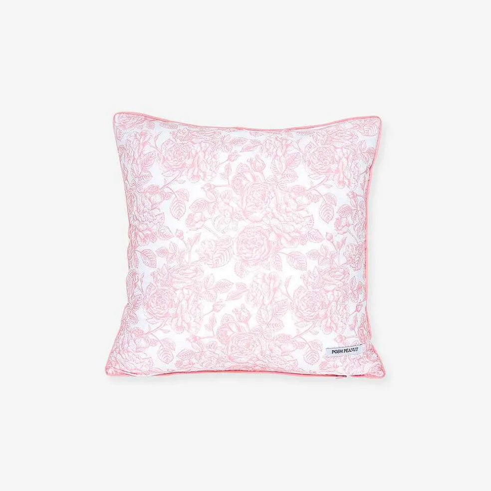 Posh Peanut Square Throw Pillow Cover Online