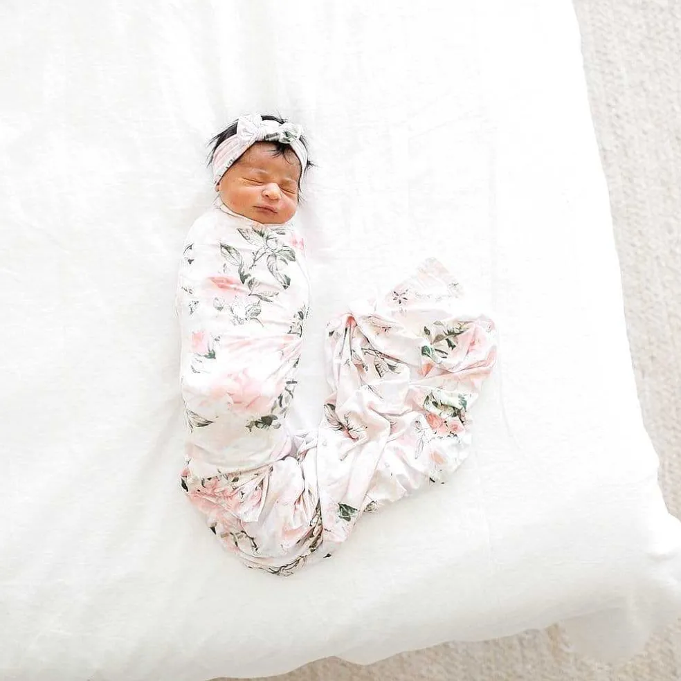 Posh Peanut Swaddle Headband Set Fashion