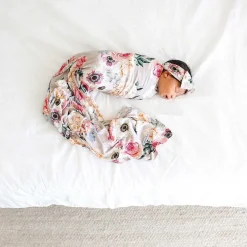 Posh Peanut Swaddle Headband Set Online
