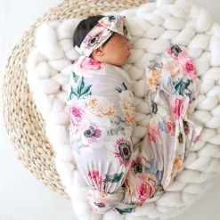Posh Peanut Swaddle Headband Set Online