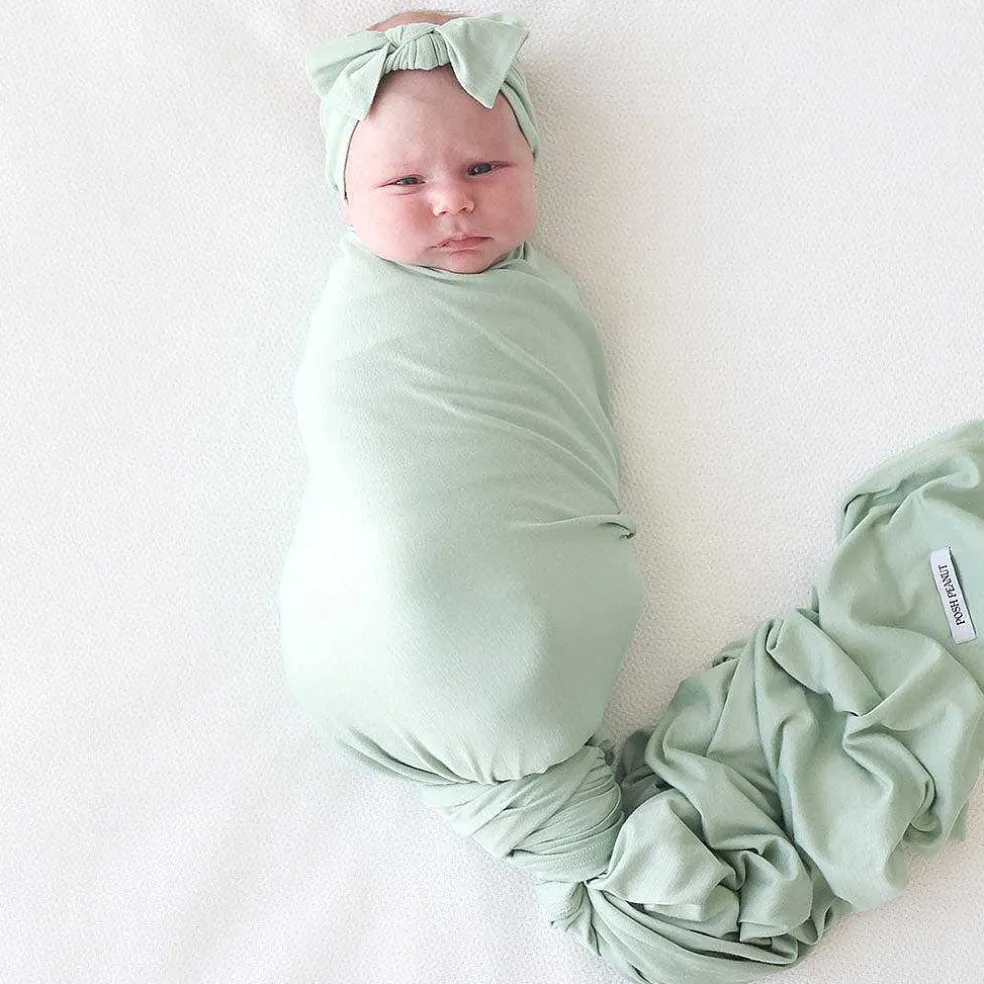 Posh Peanut Swaddle Headband Set Flash Sale