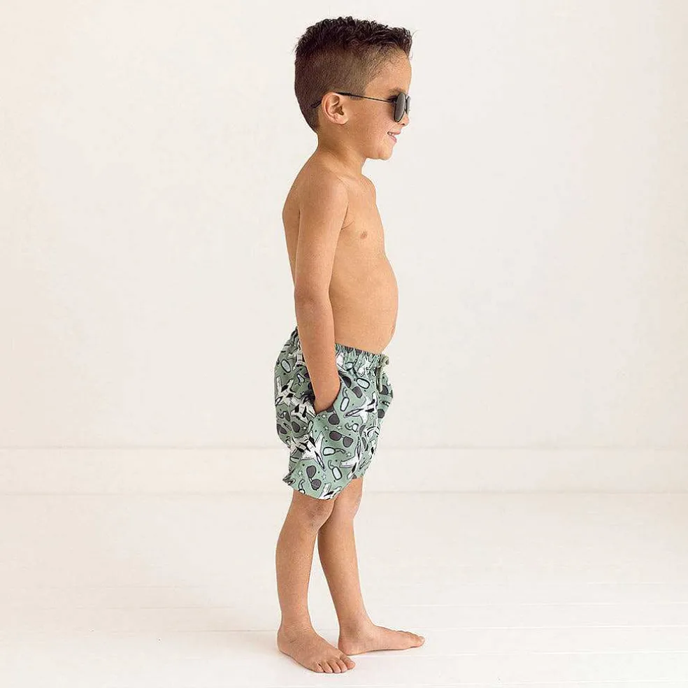 Posh Peanut Swim Trunks Cheap