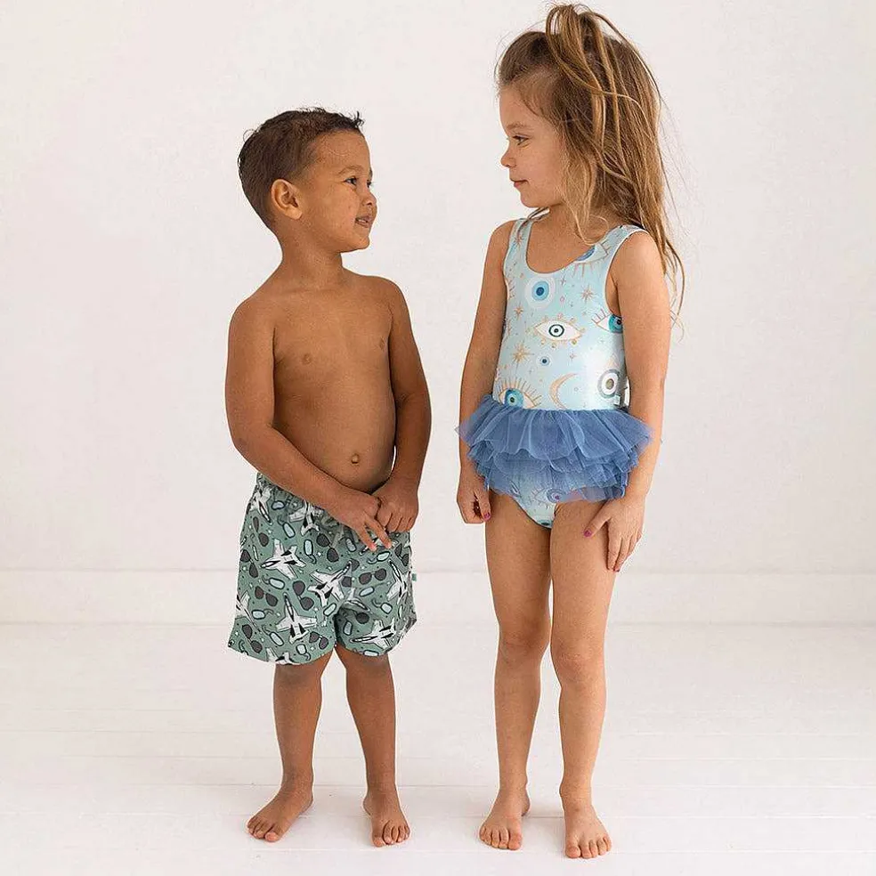 Posh Peanut Swim Trunks Cheap