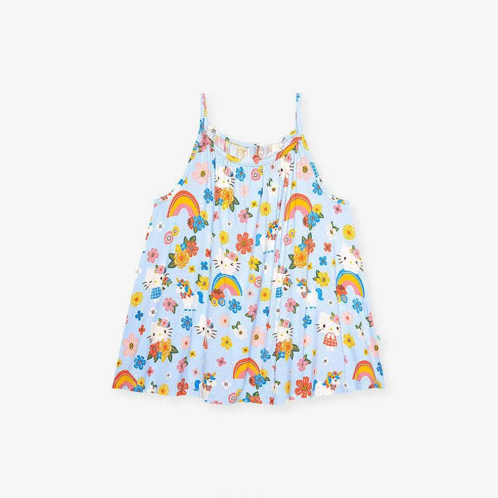 Posh Peanut Tank Ruffled Short Set Hot