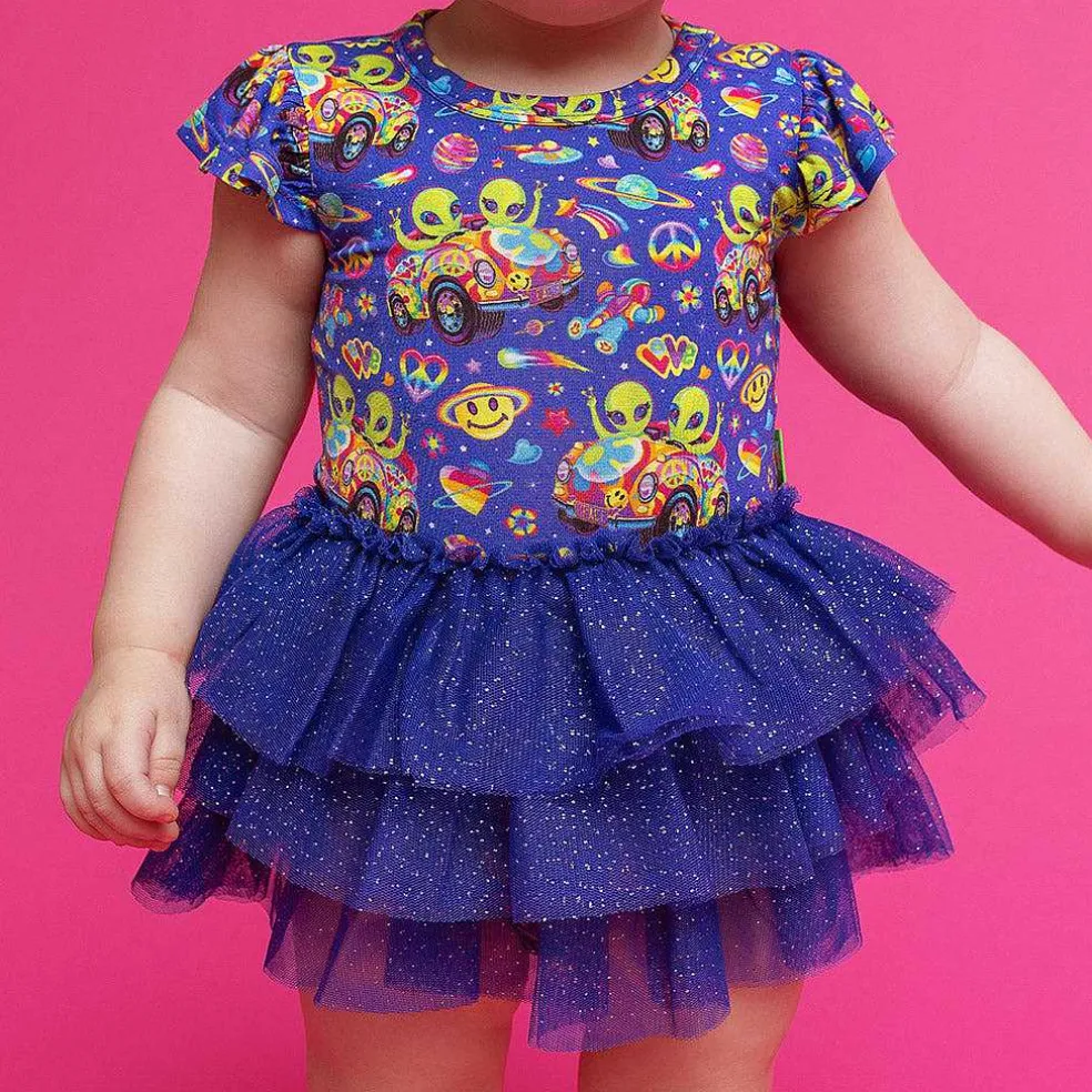 Posh Peanut Tulle Bodysuit Dress Sale
