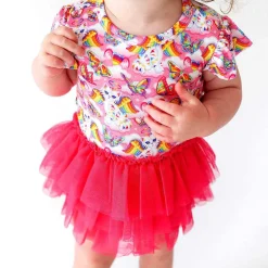 Posh Peanut Tulle Bodysuit Dress Outlet