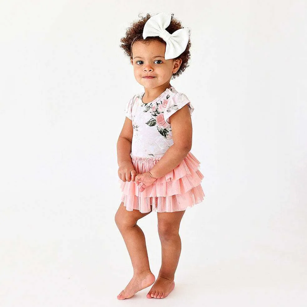 Posh Peanut Tulle Bodysuit Dress Best Sale