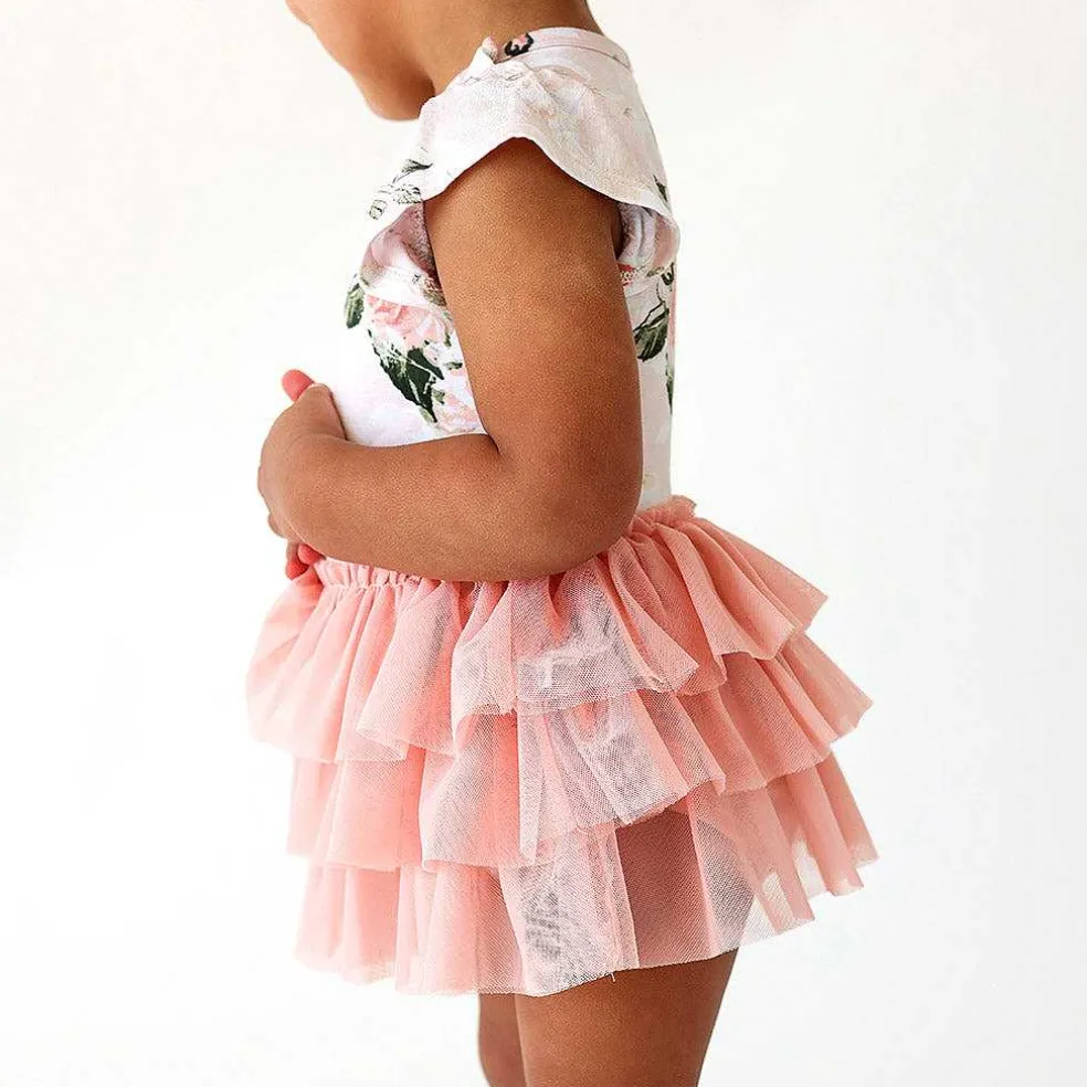 Posh Peanut Tulle Bodysuit Dress Best Sale