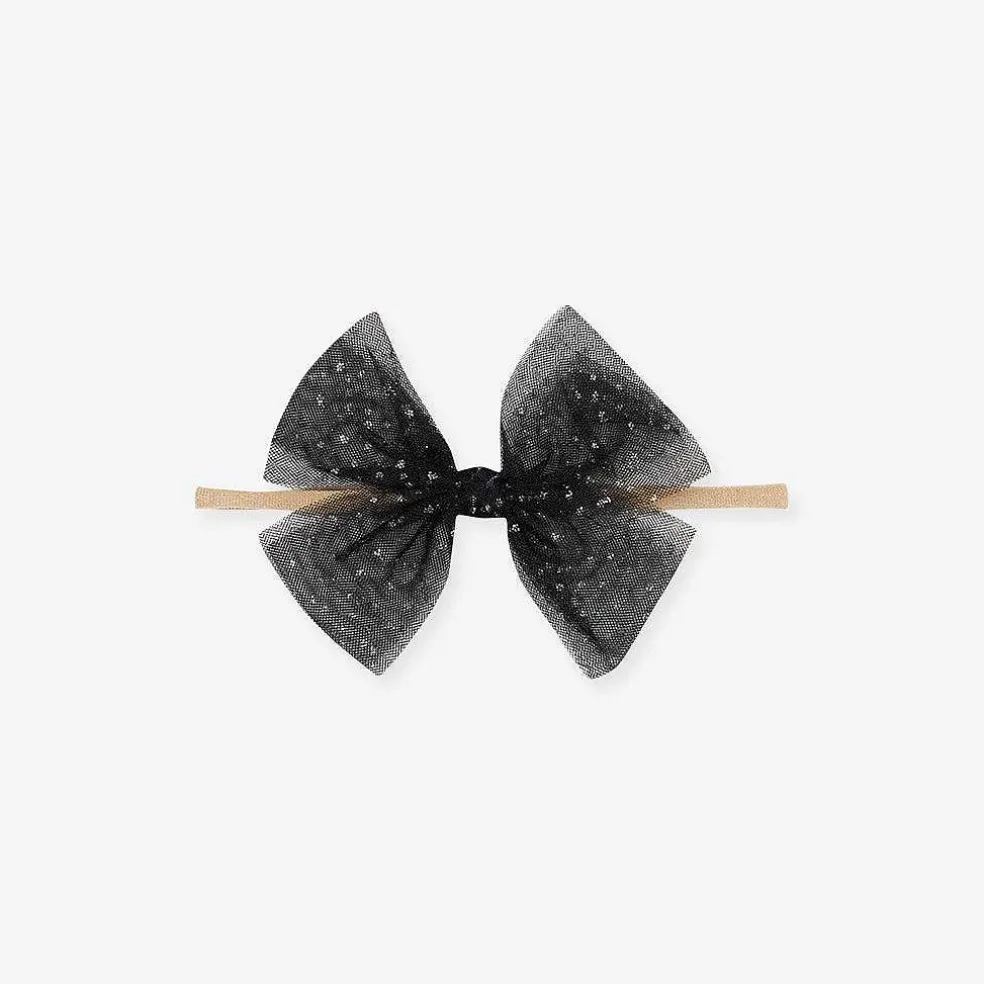 Posh Peanut Tulle Bow Nylon Headband Store