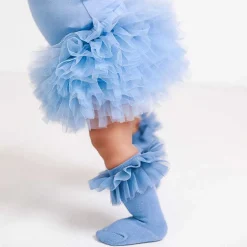 Posh Peanut Tulle Ruffle Knee High Socks Clearance