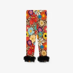 Posh Peanut Tulle Ruffled Leggings Fashion