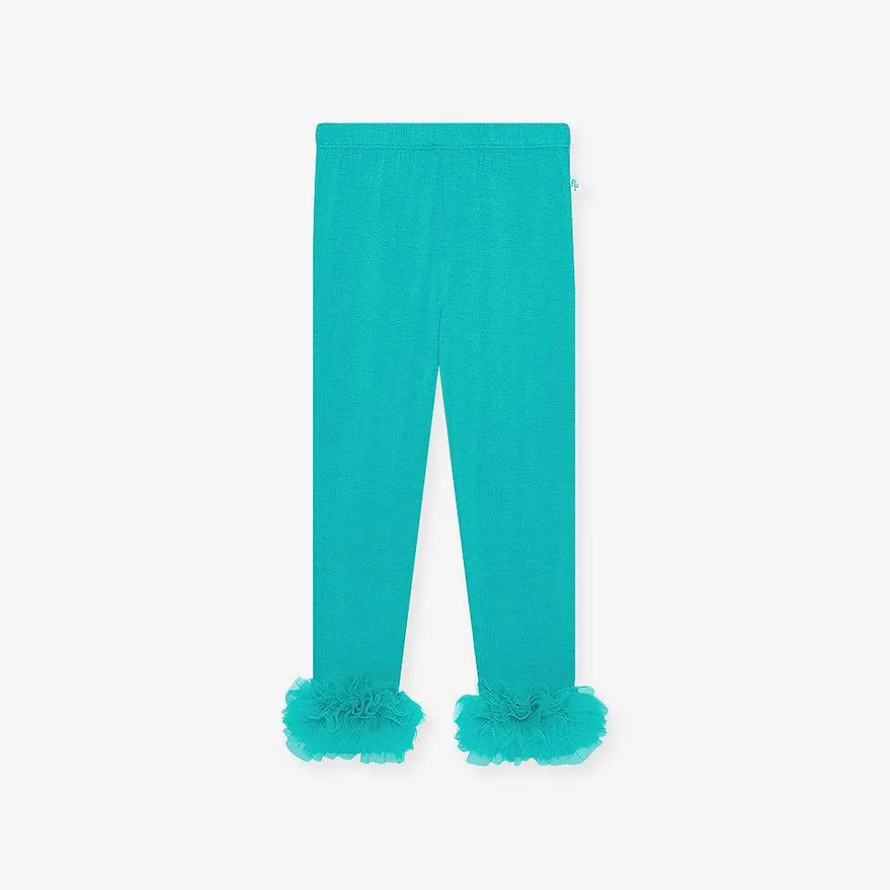 Posh Peanut Tulle Ruffled Leggings Shop