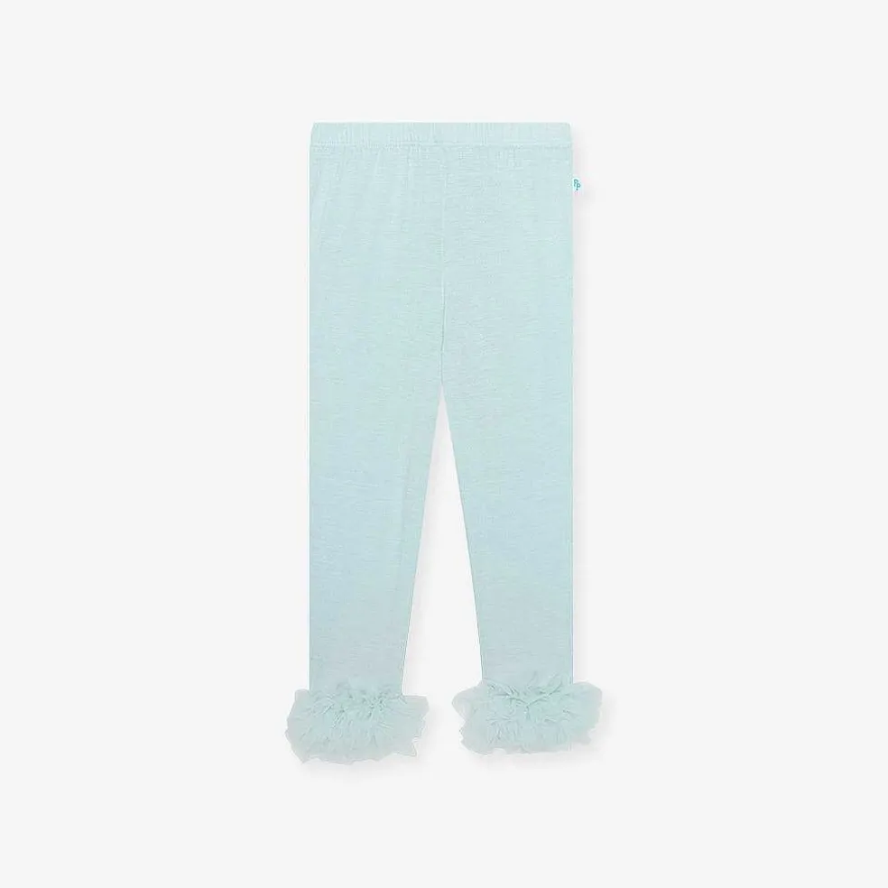Posh Peanut Tulle Ruffled Leggings Cheap