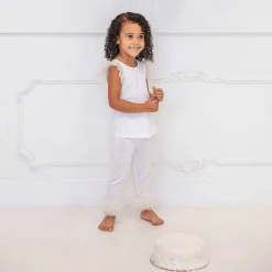 Posh Peanut Tulle Ruffled Leggings Shop