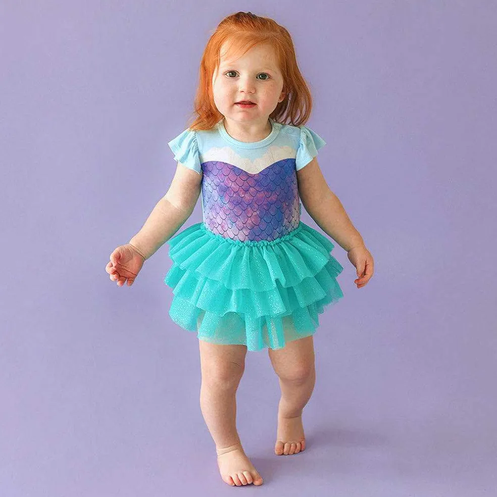 Posh Peanut Tulle Skirt Bodysuit Dress Cheap