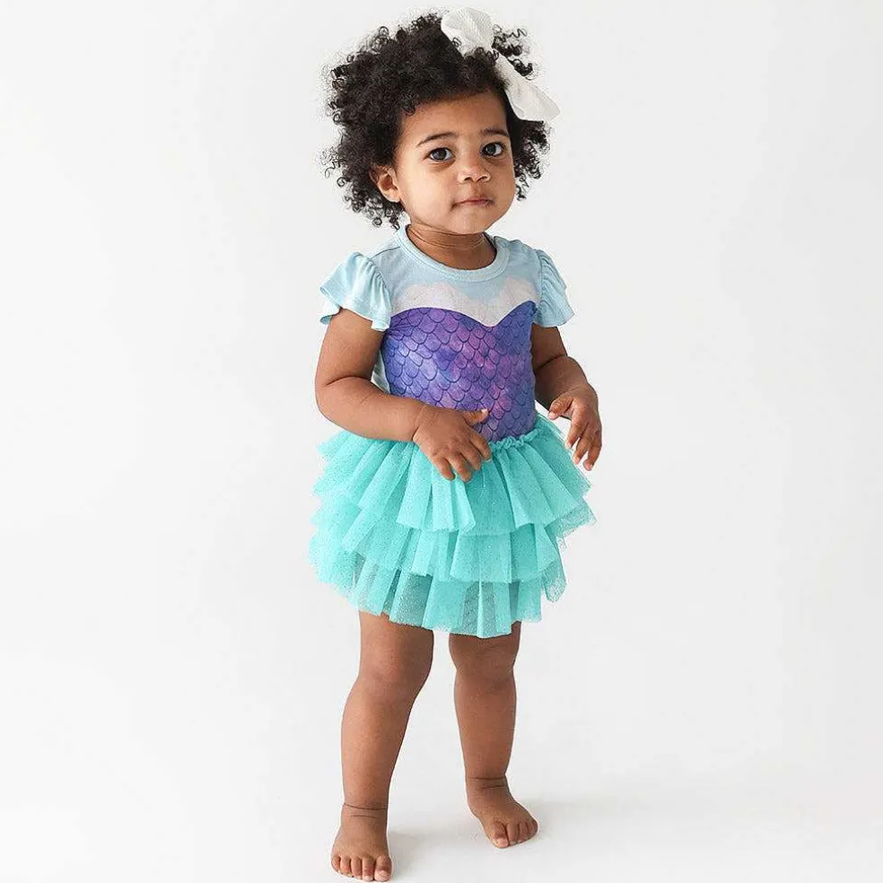Posh Peanut Tulle Skirt Bodysuit Dress Cheap