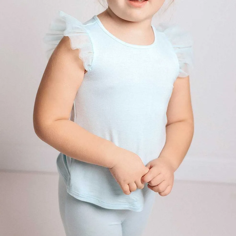 Posh Peanut Tulle Sleeve Shirt Store
