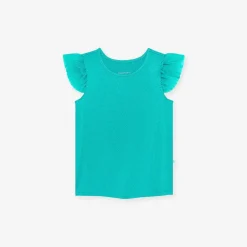 Posh Peanut Tulle Sleeve Shirt Discount