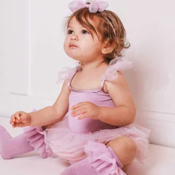 Posh Peanut Tulle Smocked Bodysuit Dress Shop