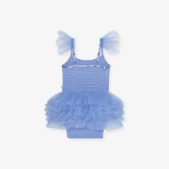 Posh Peanut Tulle Smocked Bodysuit Dress Store