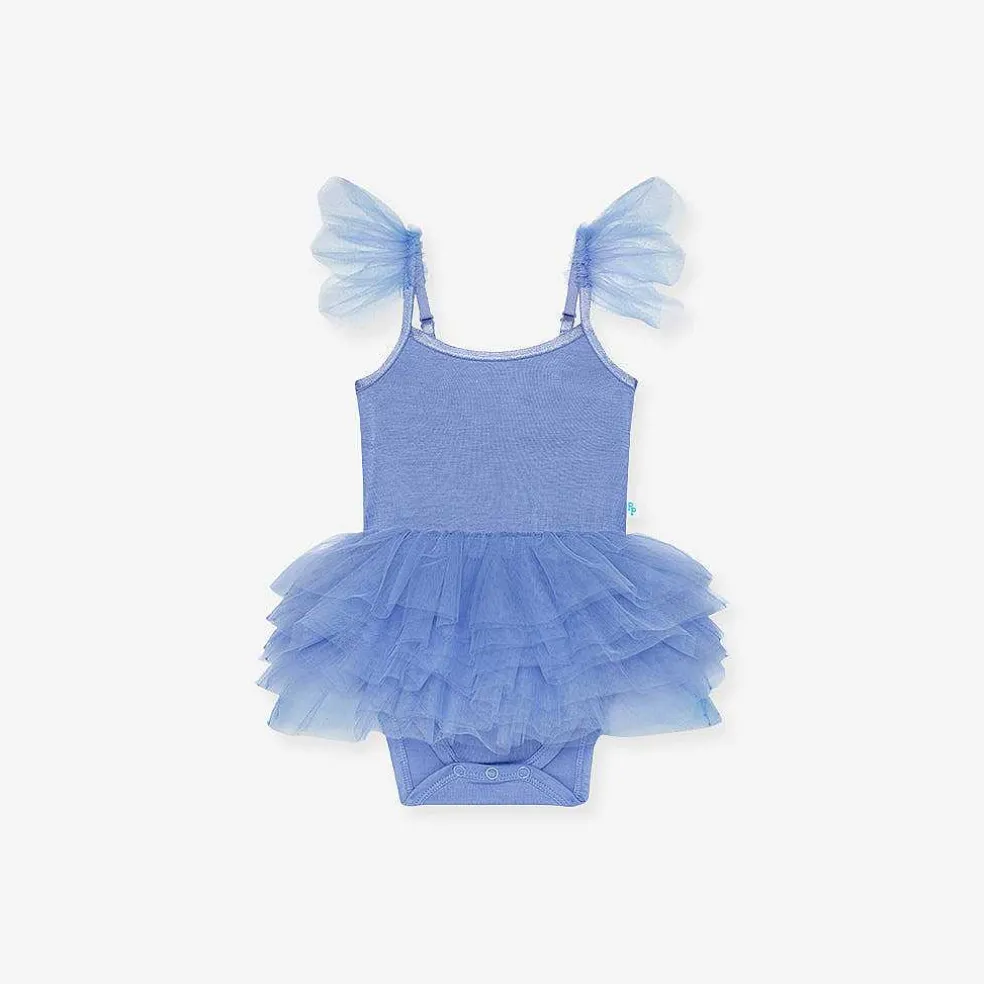 Posh Peanut Tulle Smocked Bodysuit Dress Store
