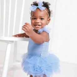 Posh Peanut Tulle Smocked Bodysuit Dress Store