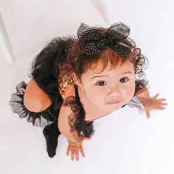 Posh Peanut Tulle Smocked Bodysuit Dress Best